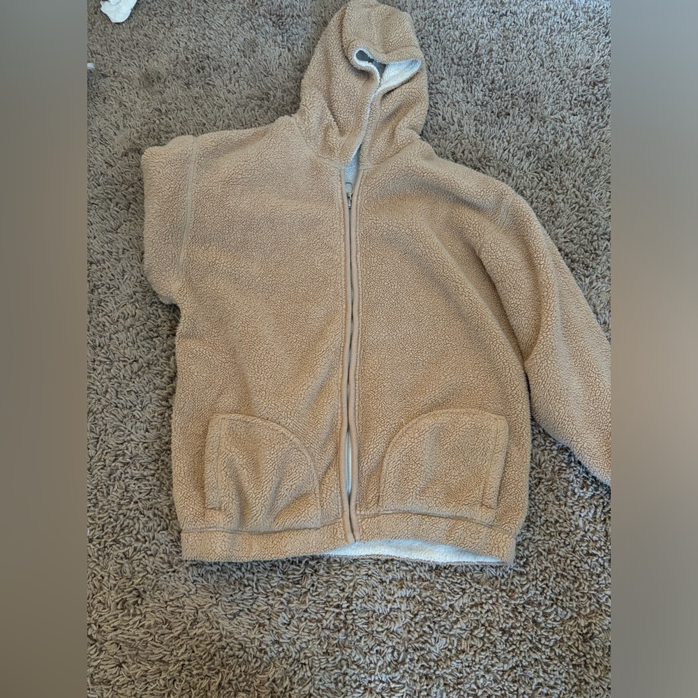 Hollister comfy zip up, never worn